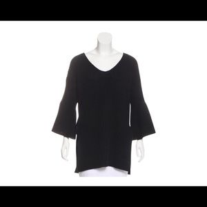 10 CROSBY DEREK LAM Bell Sleeve Tunic Sweater